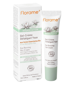 Gel-Crème Défatiguant Yeux aux Nénuphar bio - Florame