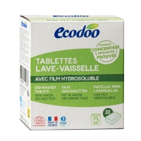 30 tablettes Lave Vaisselle avec film hydrosoluble 300g