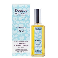  Huile corporelle L Amour aux 3 Oranges 100ml Douces Angevines,   Huiles corporelles bio,  Soins du corps bio