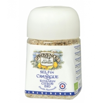 Sel fin de Camargue Romarin bio Citron Recharge - Provence d'Antan