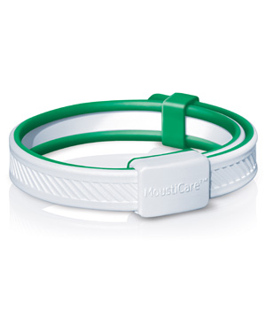 Bracelet Anti-moustiques Protection naturelle Blanc/Vert - MoustiCare