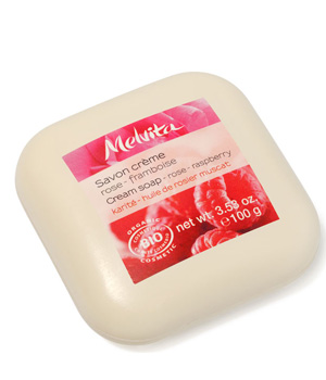 Savon crème Rose / Framboise - Melvita