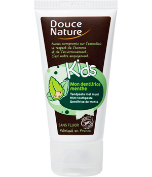 Dentifrice Menthe Kids sans fluor - Douce Nature