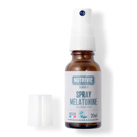 Spray Mélatonine Endormissement 20ml - Aquasilice sommeil décalage horaire Aromatic provence