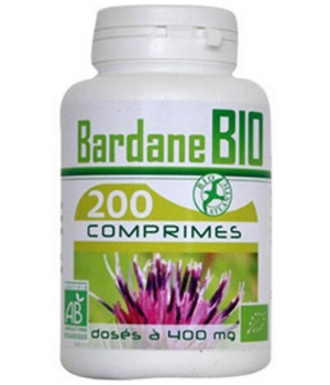 Bardane bio 400mg 200 comprimés - GPH Diffusion
