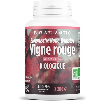 Vigne Rouge bio 400mg 200 comprimés - GPH Diffusion