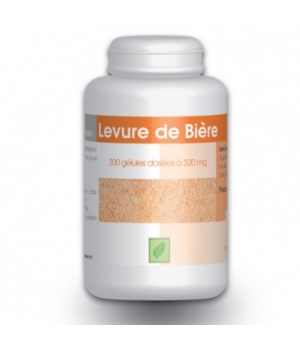 Levure de Bière revivifiable 200 gélules de 320mg - GPH Diffusion