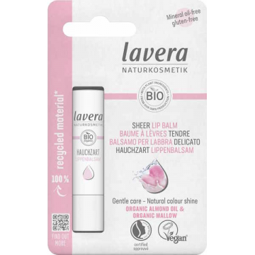 Baume à lèvres rose tendre 4.5g - Lavera