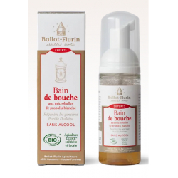 Bain de bouche aux microbulles de propolis blanche - Ballot flurin