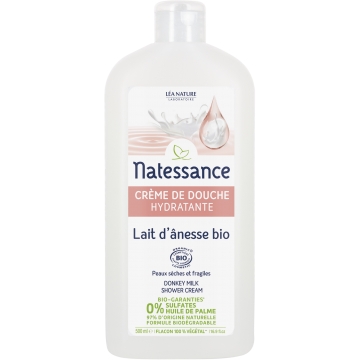 Crème de douche Lait d'ânesse Camomille Sans Sulfates - Natessance