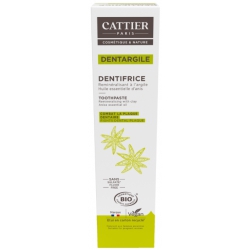 Dentifrice bio Dentargile anti-tarte à l'Anis - Cattier