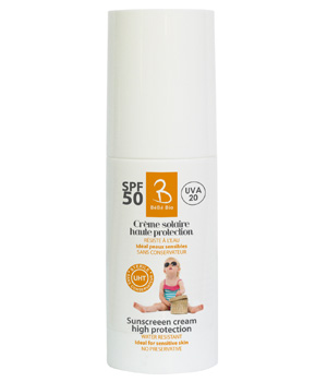 Creme Solaire Haute Protection Spf50 Sterile Uht Bebe Bio