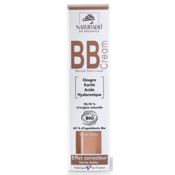 Crème teintée bio Sable 40ml - Naturado