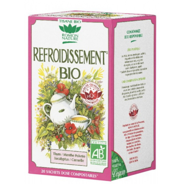 Tisane Refroidissement bio 20 sachets - Romon Nature