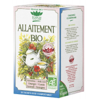 Tisane Allaitement bio 20 sachets - Romon Nature infusion montée de lait Aromatic provence