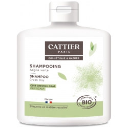 Shampooing à l'Argile verte, Cheveux gras 250ml - Cattier