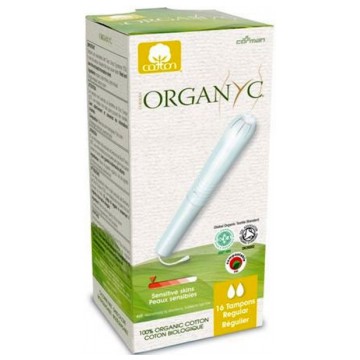 Tampons Régulier avec applicateur - Organyc