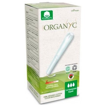 Tampons Super avec applicateur - Organyc