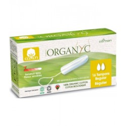 Tampons Régulier sans applicateur - Organyc