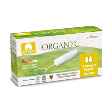 Tampons Régulier sans applicateur - Organyc