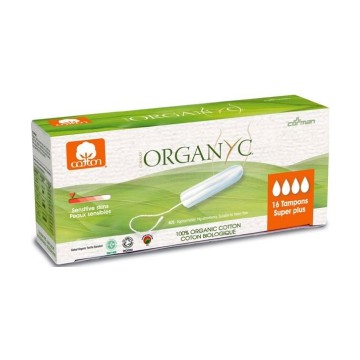 Tampons Super Plus sans applicateur - Organyc