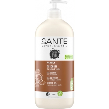 Gel douche Vanille & Coco bio 950 ml - Santé