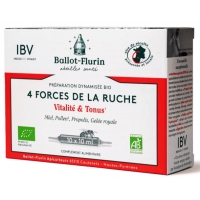 Préparation dynamisée bio 4 forces de la ruche, églantine - Ballot Flurin tonus et vitalité Aromatic provence