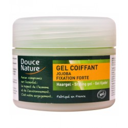 Gel coiffant fixation forte à l'huile de Jojoba - Douce Nature