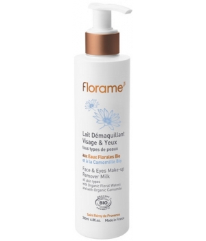 Lait Démaquillant Visage tous types de peaux - Florame