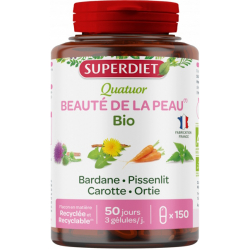 Quatuor Beauté de la Peau bio 150 gélules - Super Diet