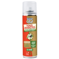 Spray Insecticide Aérosol action foudroyante Pistal 50 ml - Aries