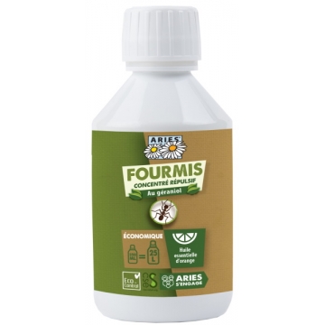 Concentré répulsif Anti Fourmis au géraniol 250 ml - Aries