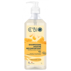 Shampooing douche Miel 1L - C'Bio