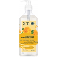 Shampooing usage fréquent Miel Calendula Avoine 500ml - C'Bio,   Produits d'hygiène bio,  Cosmétique Aromatic provence