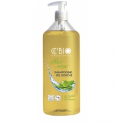 Shampooing et  gel douche Aloé Véra 500ml - C'BIO