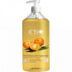 Bain et douche Agrumes Mandarine Orange 500ml - C'Bio