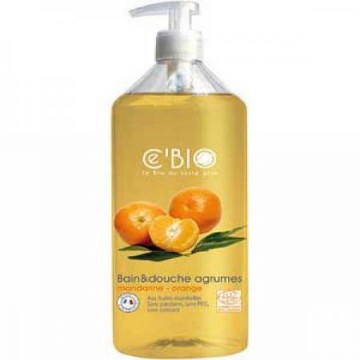 Bain et douche Agrumes Mandarine Orange 500ml - C'Bio