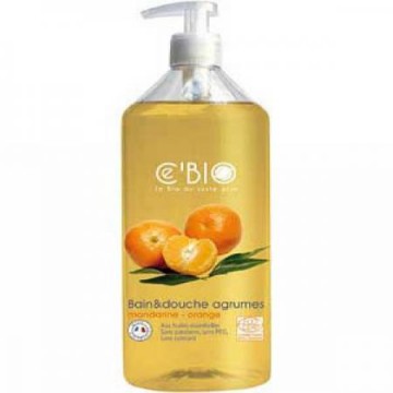 Bain et douche Agrumes Mandarine Orange 500ml - C'Bio