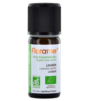 Huile essentielle bio Lavandin 10 ml - Florame, assanissante relaxante, aromatic provence