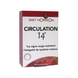 Circulation 14 45 comprimés - Diet Horizon
