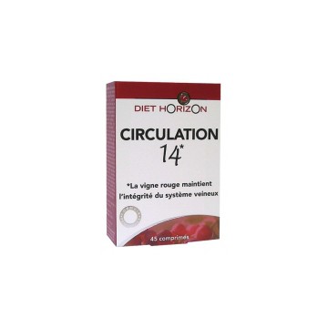 Circulation 14 45 comprimés - Diet Horizon