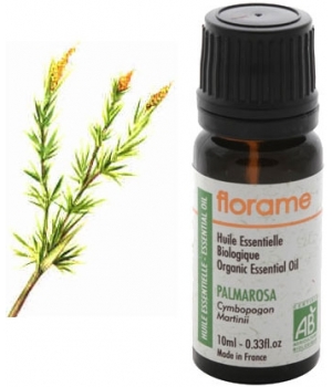 Huile essentielle bio Palmarosa - Florame