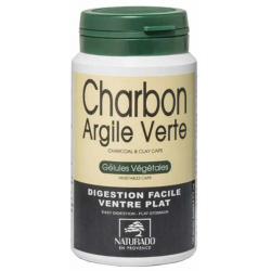 Charbon Argile Verte Digestion facile Ventre Plat - Naturado