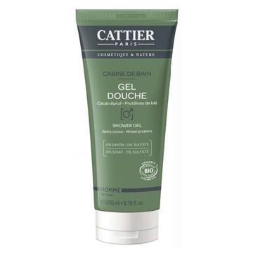 Gel douche Cabine de bain homme - Cattier