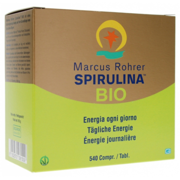Spiruline bio Marcus Rohrer Recharge 540 comprimés BIO