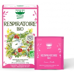 Tisane Respiratoire bio 20 sachets - Romon Nature