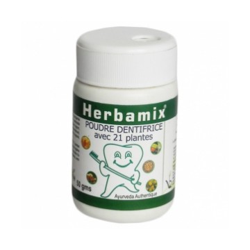 Dentifrice ayurvedique en poudre 50 grammes Herbamix - Kerala Nature