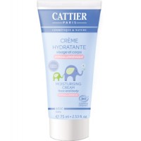 Crème hydratante Visage et Corps Bébé 75ml - Cattier