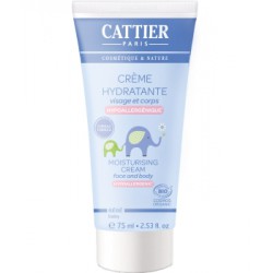 Crème hydratante Visage et Corps Bébé 75ml - Cattier