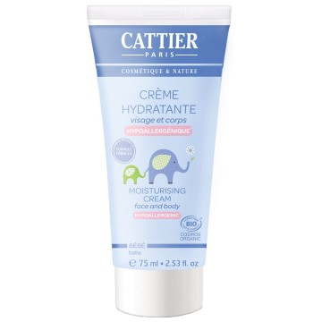 Crème hydratante Visage et Corps Bébé 75ml - Cattier